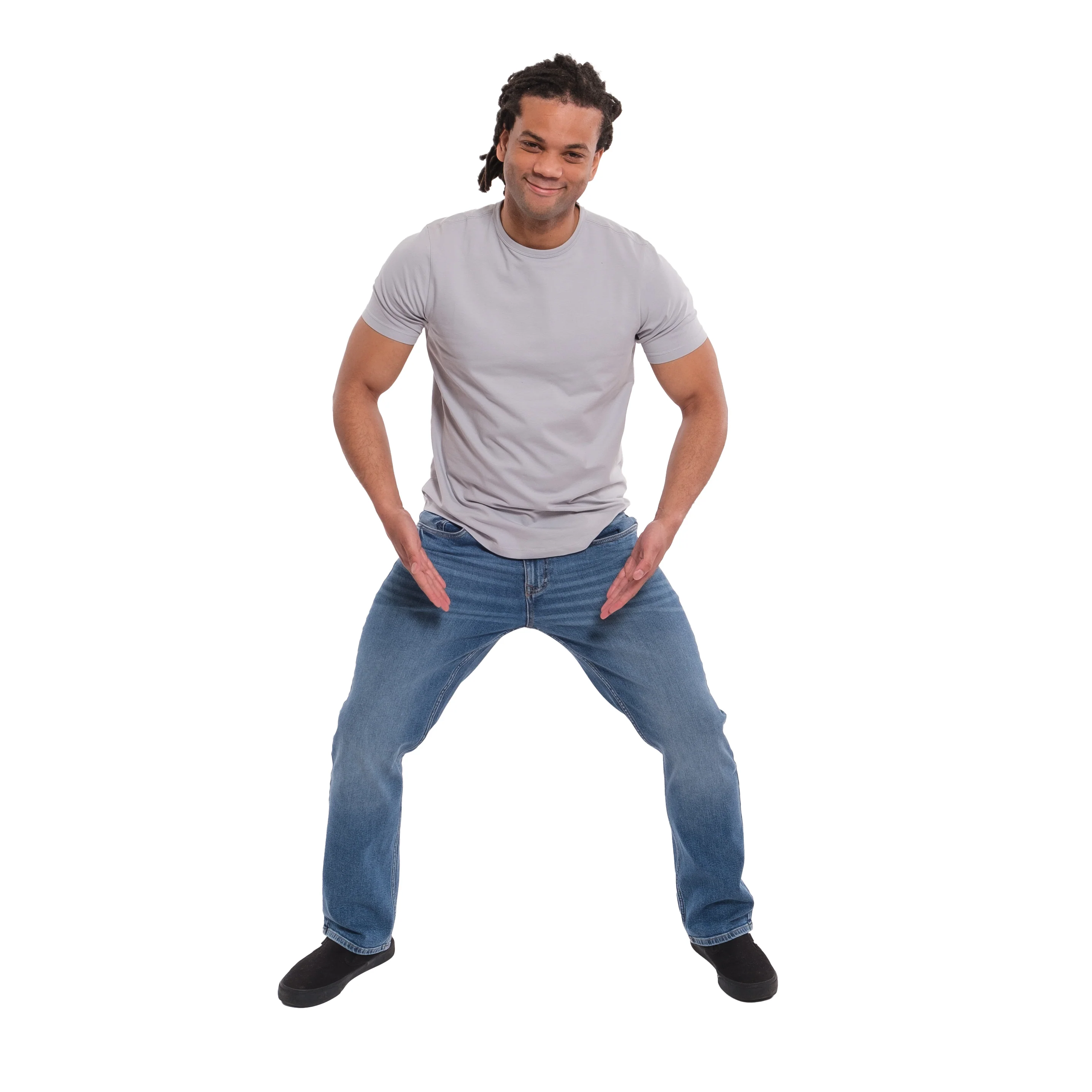 Bootcut Fit / Stream  (Med Blue) - Image 3