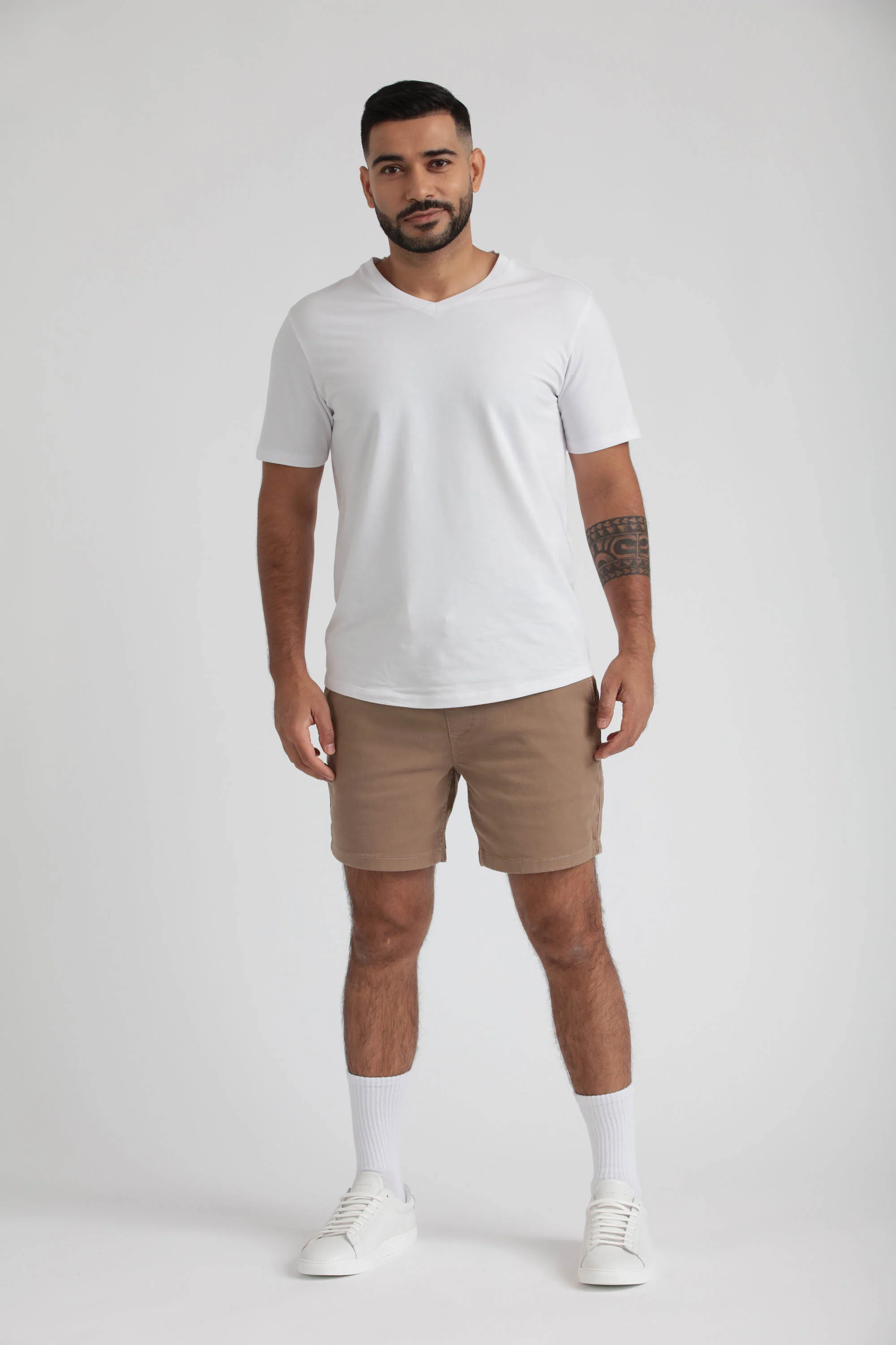 Everyday Comfort Shorts (Slim Fit) / Dark Khaki & Soldier Olive - Image 4