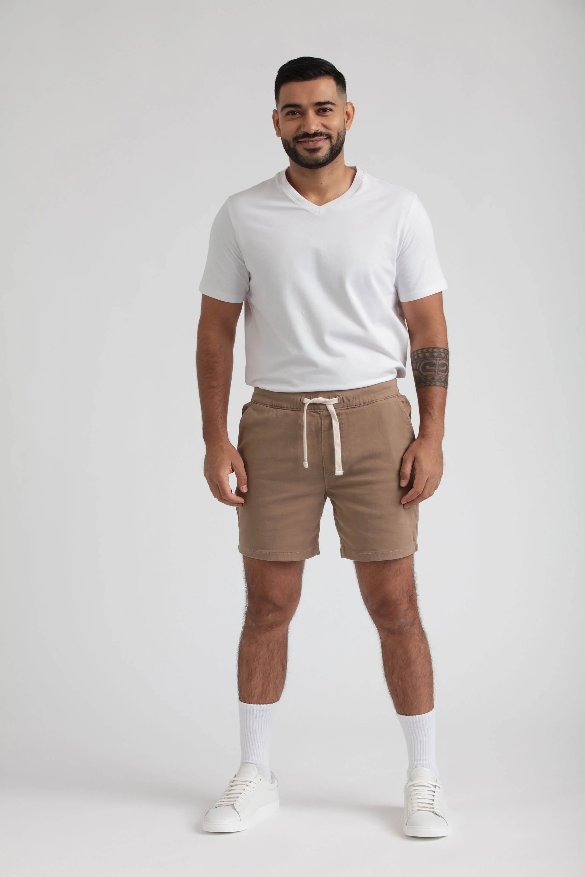 Everyday Comfort Shorts (Slim Fit) / Dark Khaki & Soldier Olive - Image 7