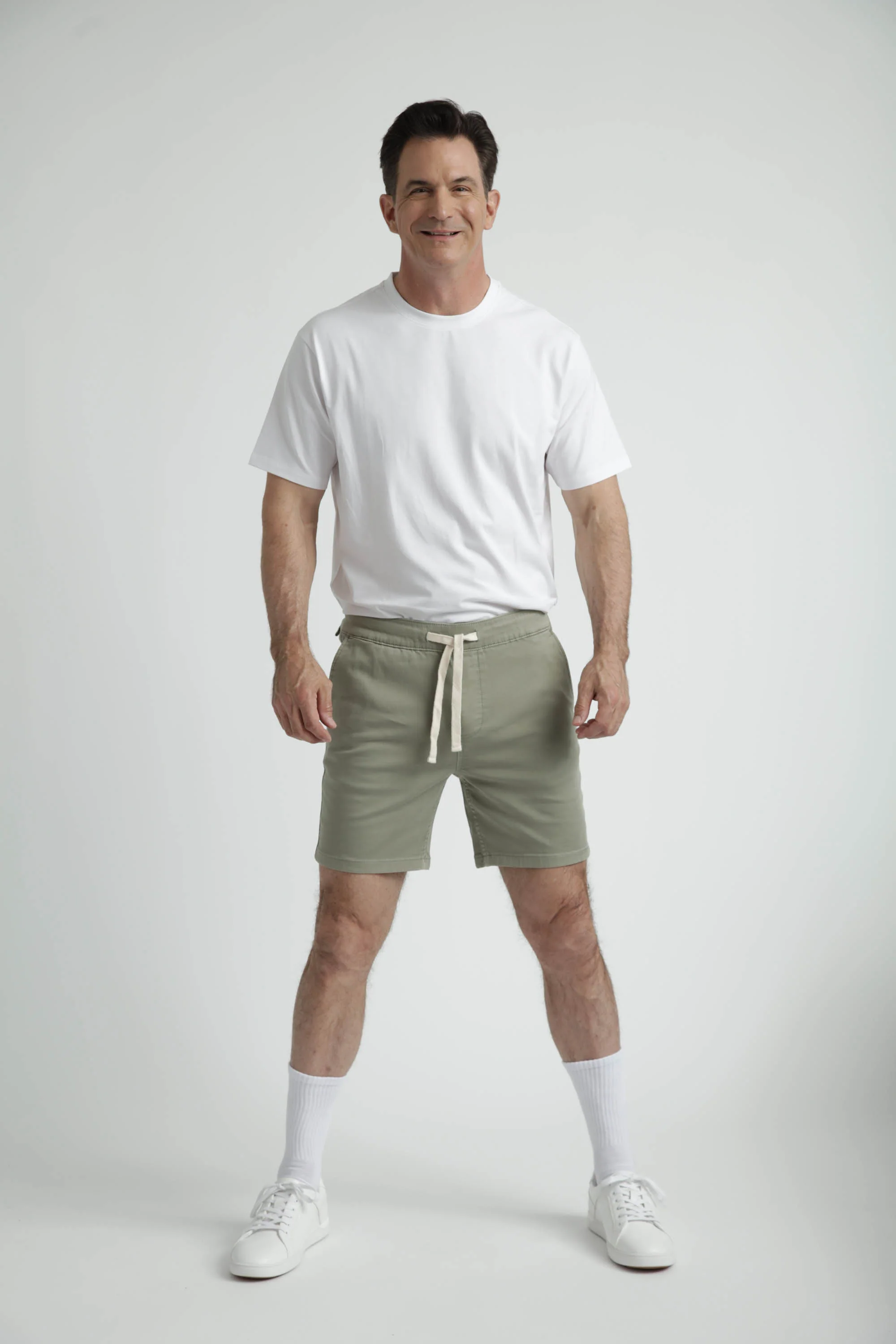 Everyday Comfort Shorts (Slim Fit) / Sage (Light Green) - Image 4