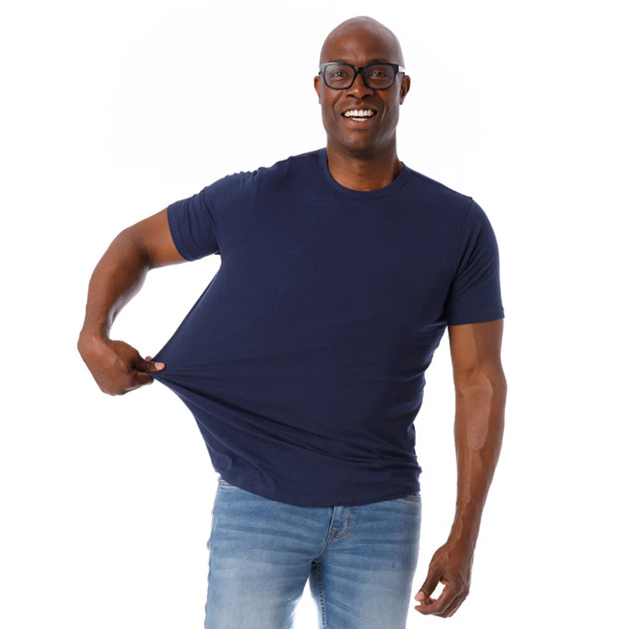 Organic Crew Neck T-Shirt 6 Pack / Day & Night - Image 5