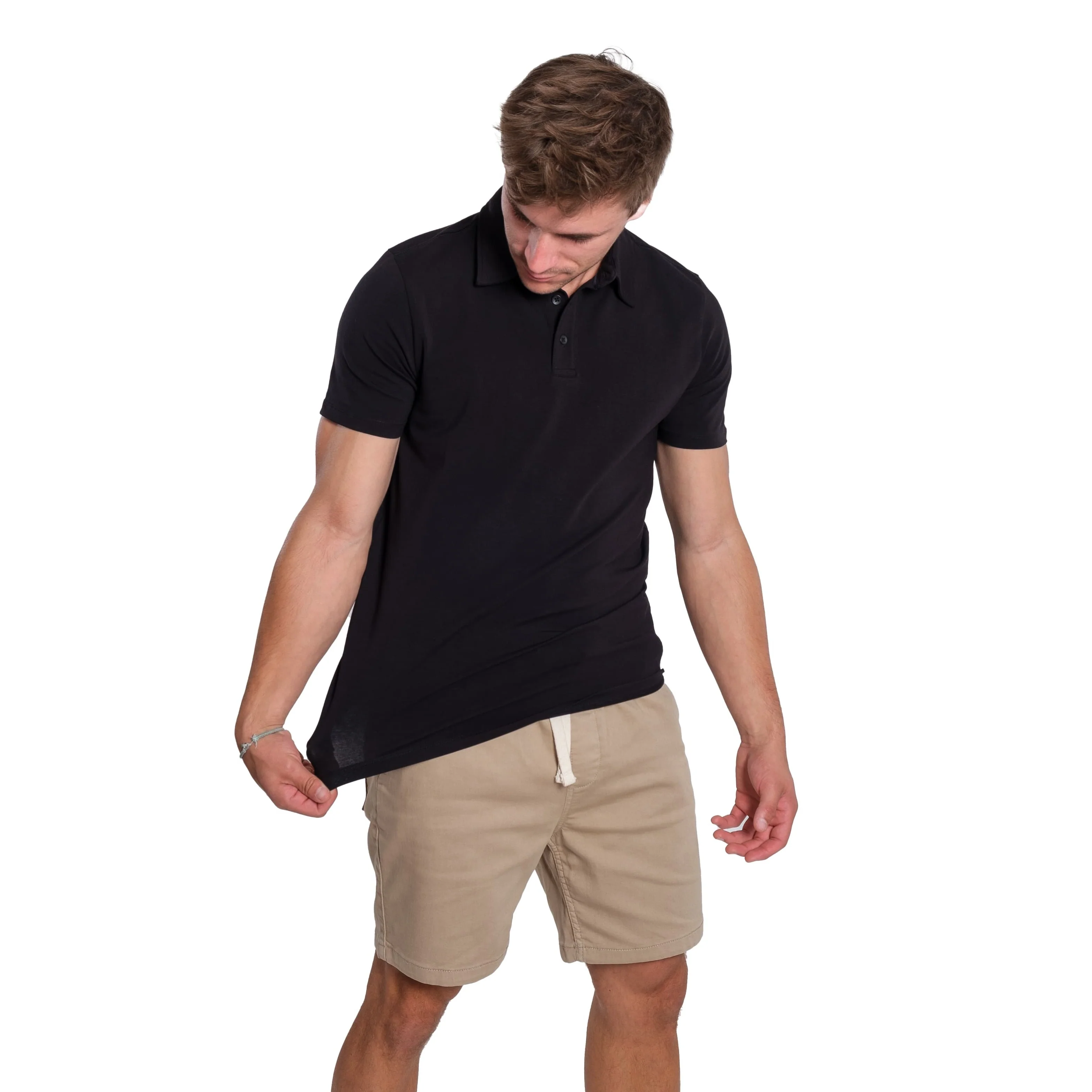 Organic Polo Shirt 3 Pack / Black - Image 3