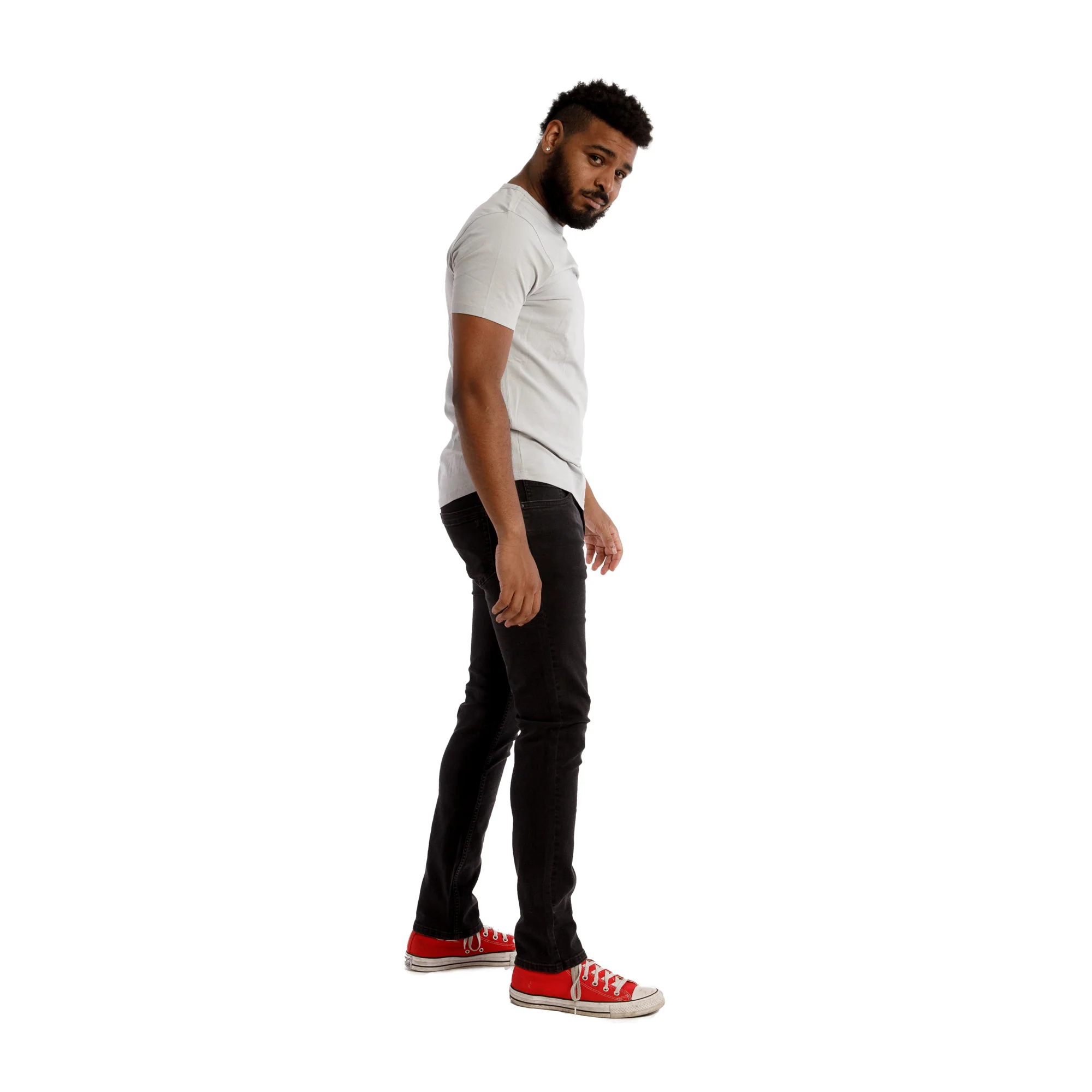 Skinny Fit / Steel (Faded Black) - Image 5