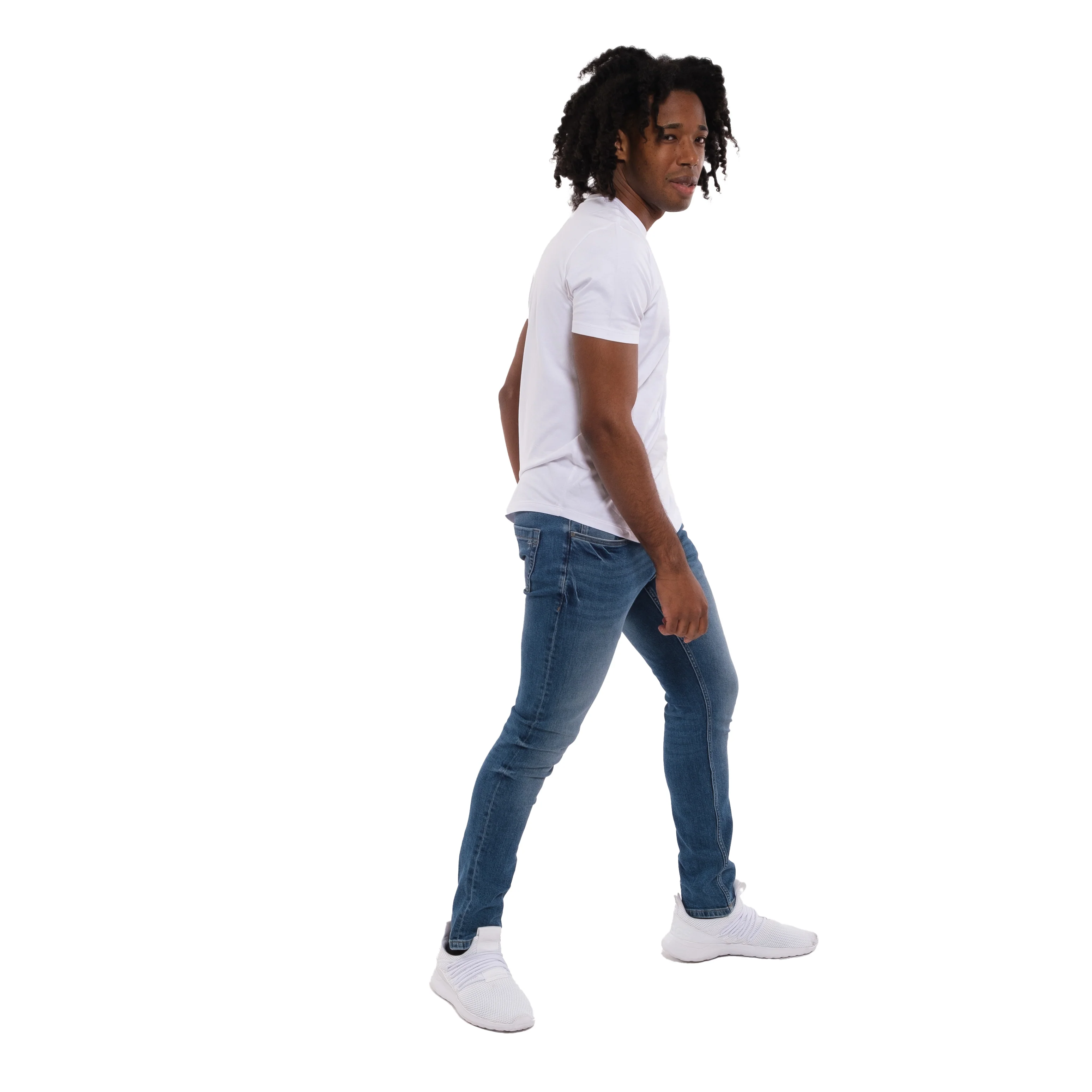 Skinny Fit / Stream (Med Blue) - Image 4