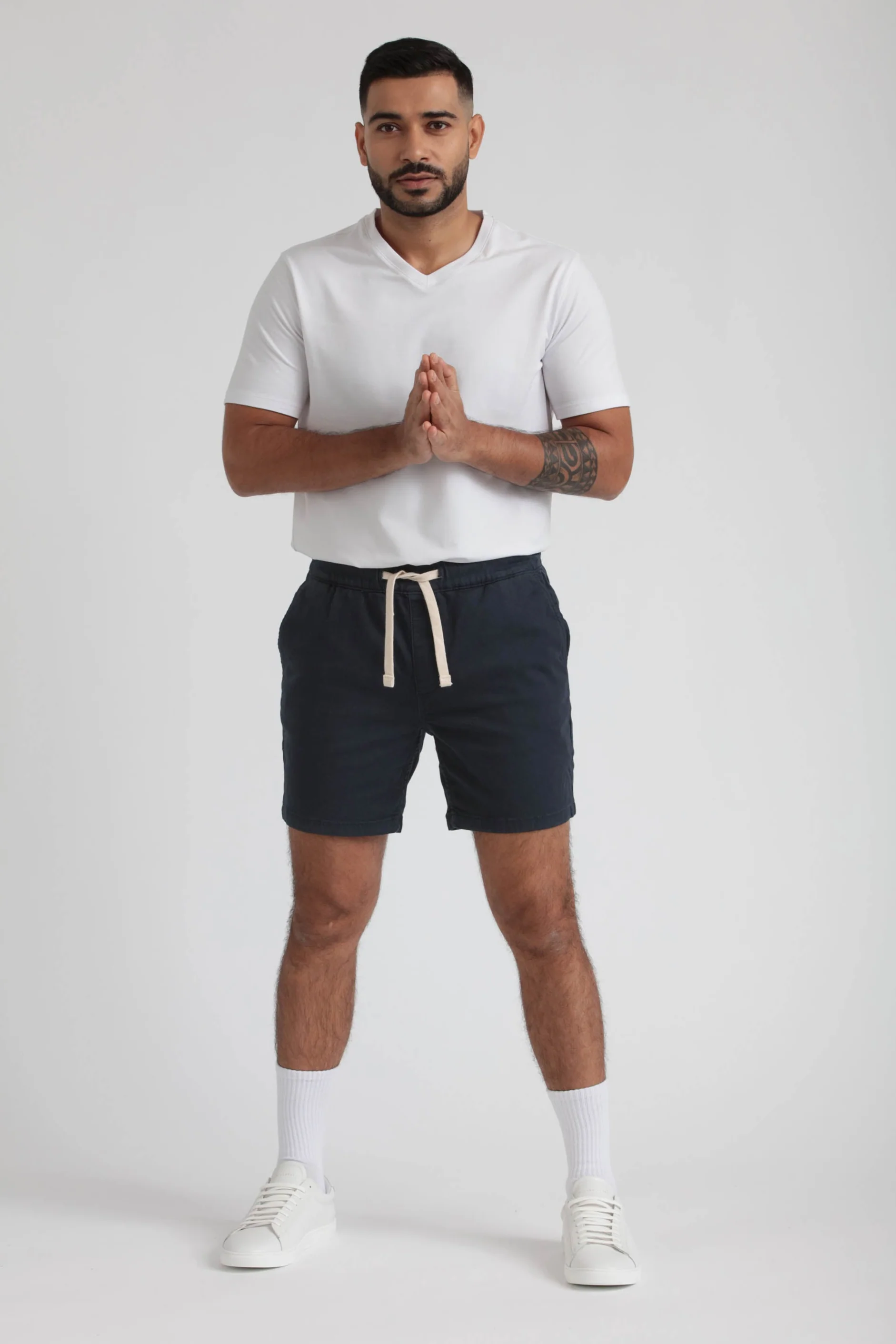 Everyday Comfort Shorts (Slim Fit) / Navy - Image 3