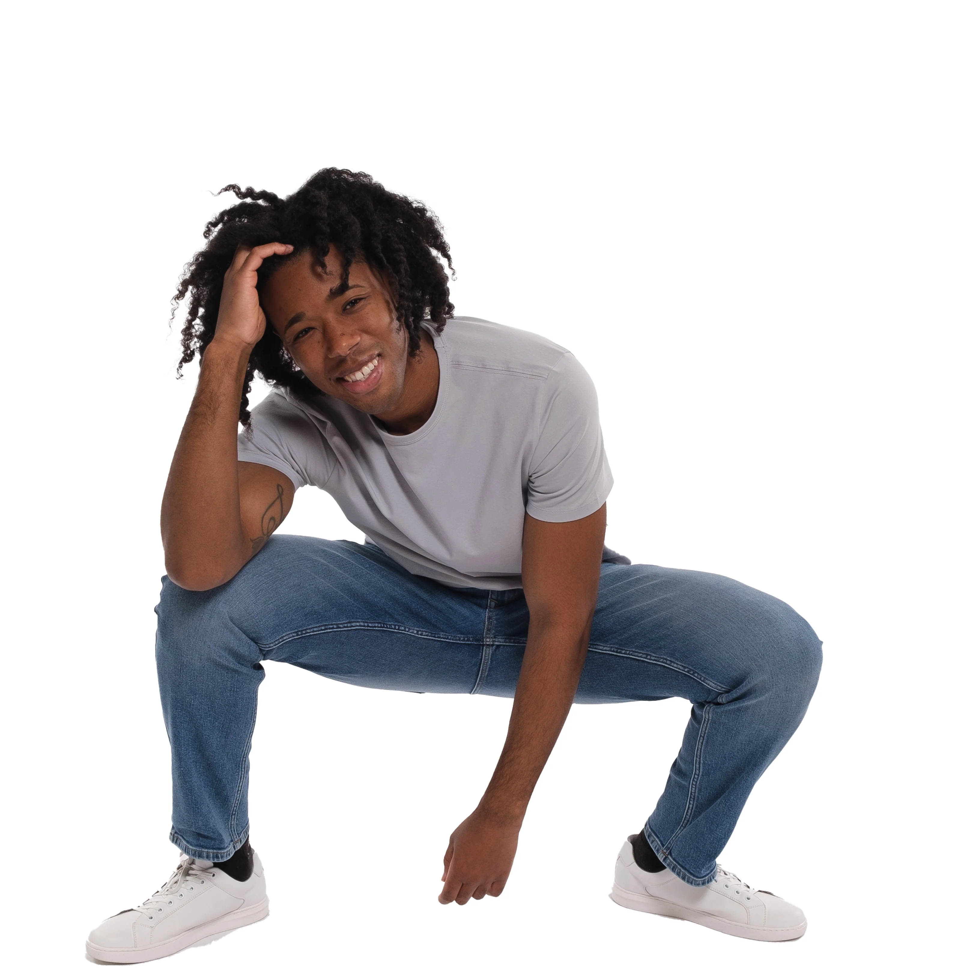Slim Thick Fit / Stream (Med Blue) - Image 4