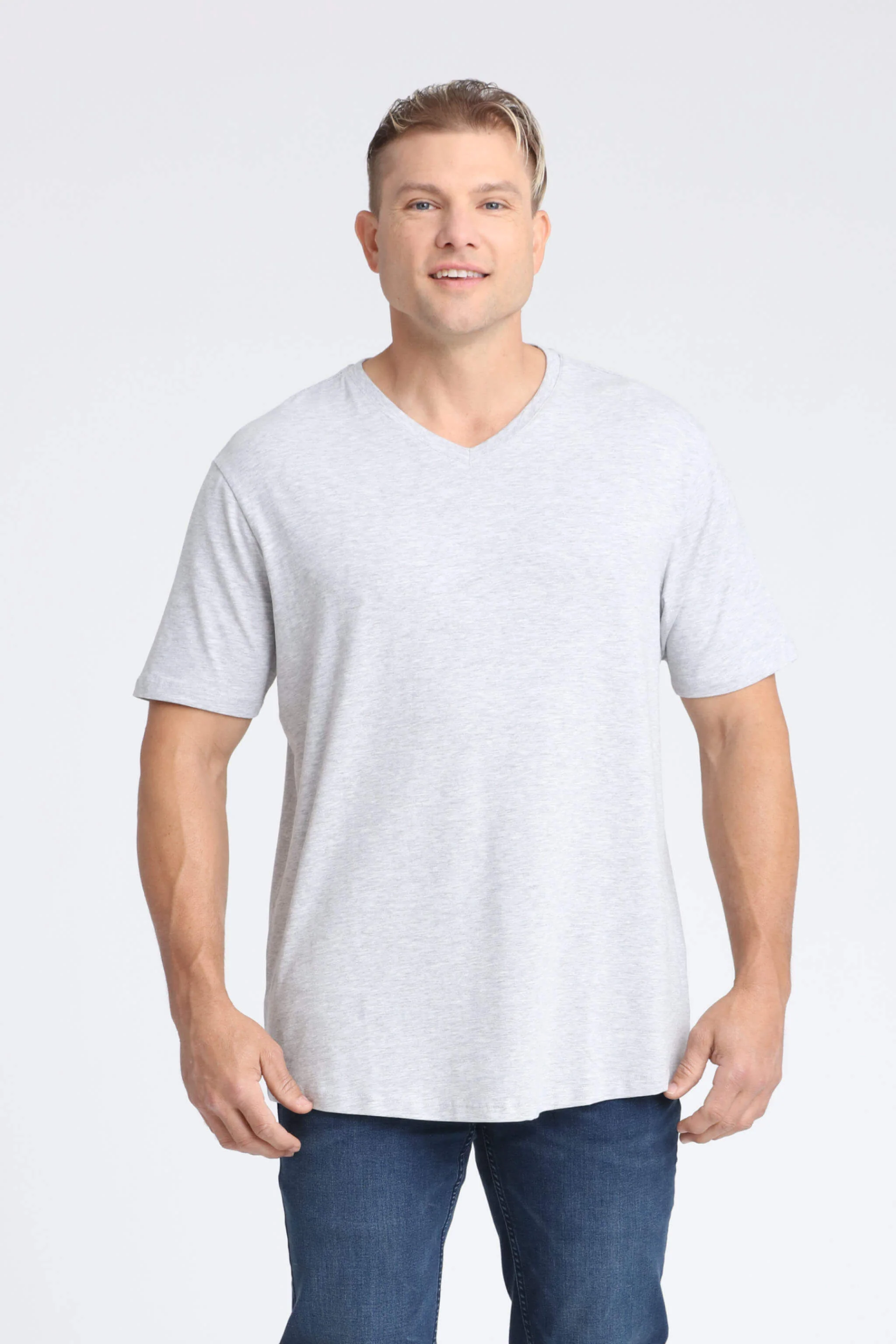 Organic V-Neck T-Shirt - Image 5